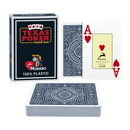 Carte da Poker Modiano 100% Plastica 2 Index Nero