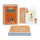 Modiano Poker Kort Plast Orange 2 Index