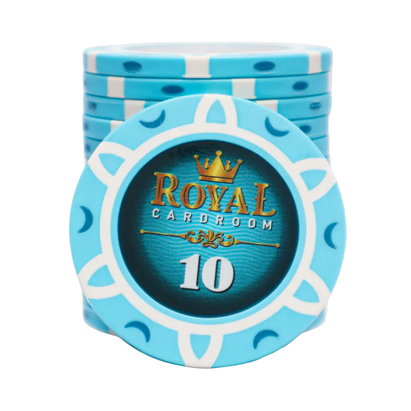 Royal Cardroom Poker Chip 10