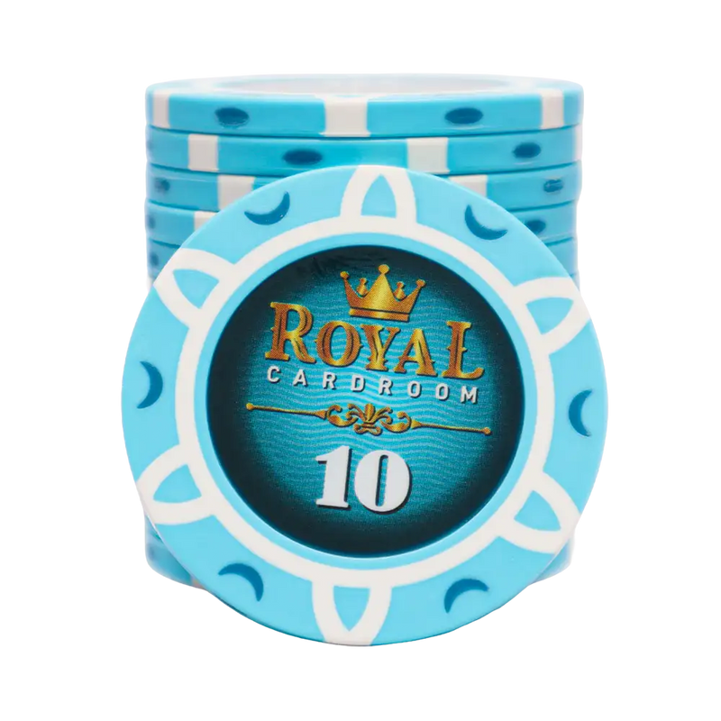 Royal Cardroom Poker Chip 10
