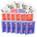 Modiano Poker Playing Cards Plastic 2 Index 12pcs