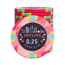 Ficha de Poker Ceramic Skyline 0.25