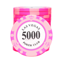 Ceramic Las Vegas Poker Chip 5000