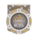 Royal Cardroom Poker Chip 0.25