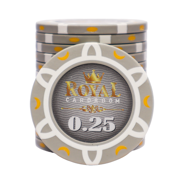 Royal Cardroom Poker Chip 0.25