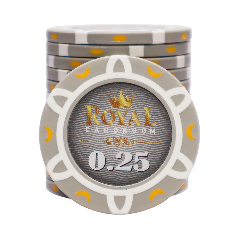Royal Cardroom Poker Chip 0.25