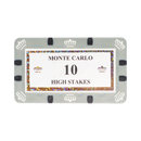 Poker Plaque Monte Carlo 10