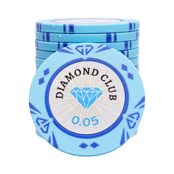 Diamond Club Poker Chip 0.05