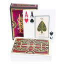 <tc>Premium Poker Kort Gilded Blades Plast Röd 2 Index</tc>