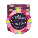 Skyline Ceramic Poker Chip 100.000