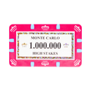 Poker Plaque Monte Carlo 1.000.000