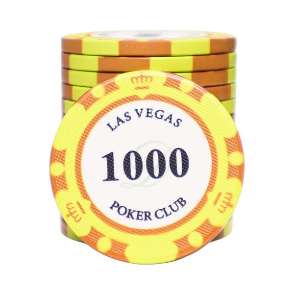 Ceramic Las Vegas Poker Chip 1000