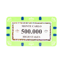 Poker Plaque Monte Carlo 500.000