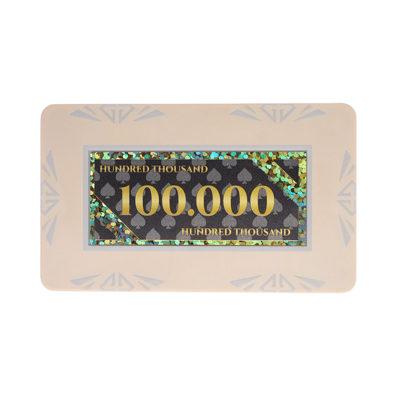 Poker Plaque Diamond 100.000