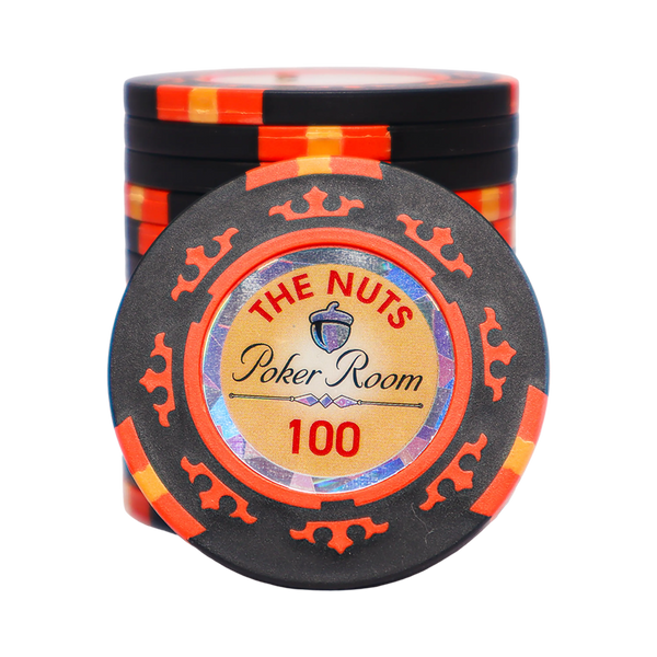 The Nuts Poker Chip 100