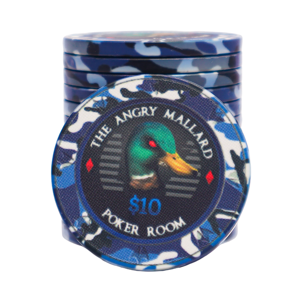 Angry Mallard Cash Game Poker Chip 10