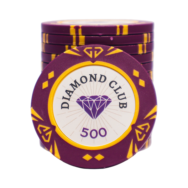 Diamond Club Poker Chip 500