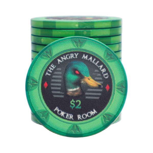 Angry Mallard Cash Game Poker Chip 2