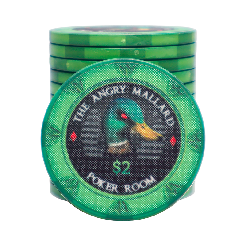 Angry Mallard Cash Game Poker Chip 2