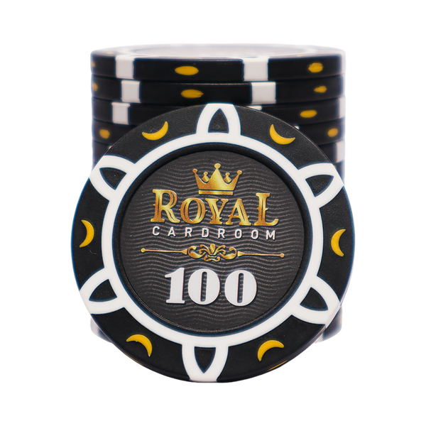 Royal Cardroom Poker Chip 100