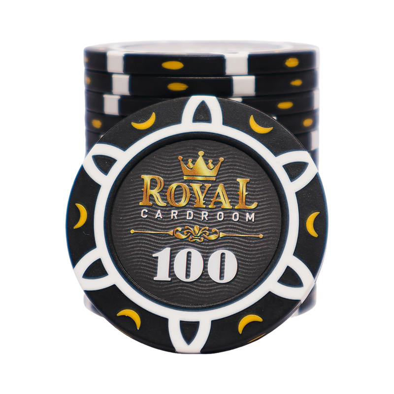 Royal Cardroom Poker Chip 100