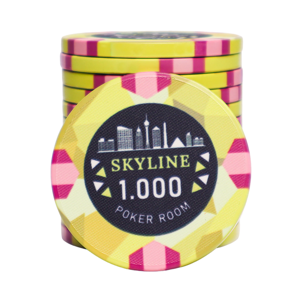 Skyline Ceramic Poker Chip 1000