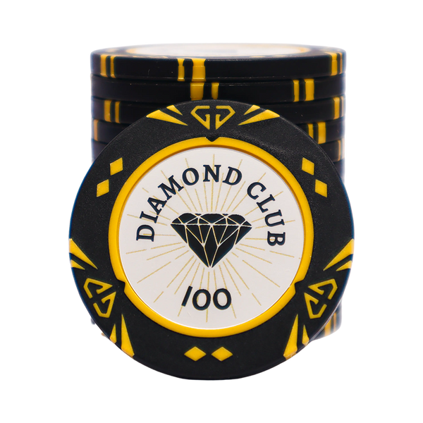 Diamond Club Poker Chip 100