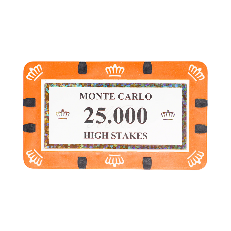 Poker Plaque Monte Carlo 25.000