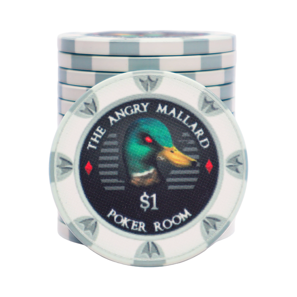 Angry Mallard Cash Game Poker Chip 1