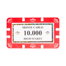Poker Plaque Monte Carlo 10.000