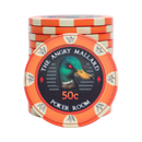 Angry Mallard Cash Game Poker Chip 50 cents