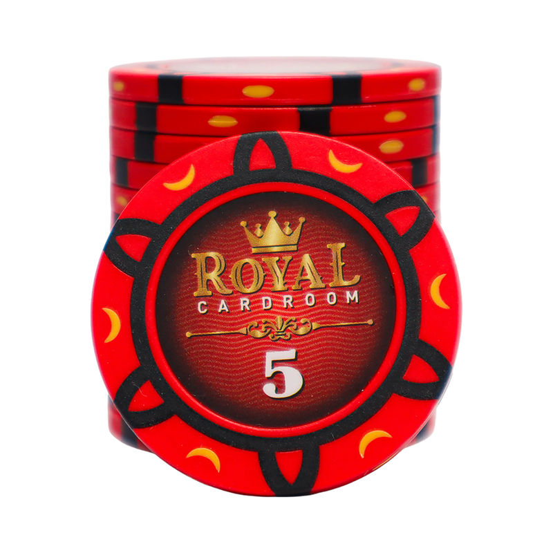 Royal Cardroom Poker Chip 5