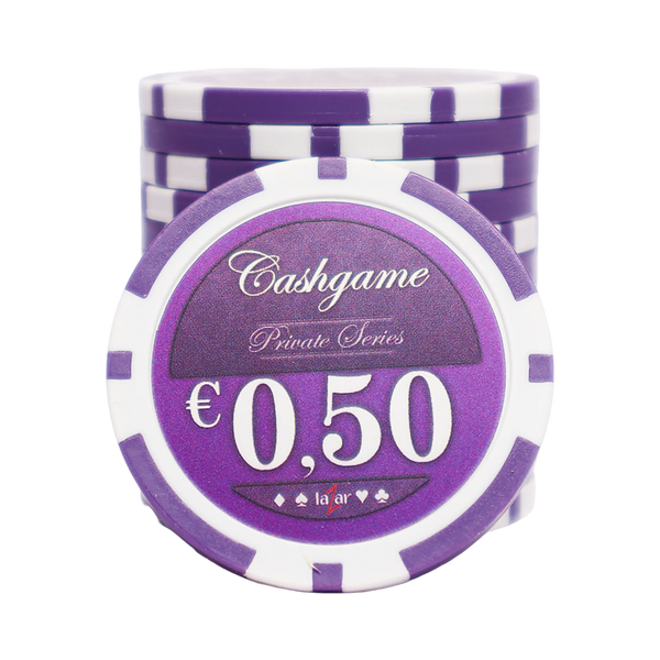 Lazar Cash Game Poker Chip 0.50