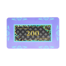 Plaque Poker Diamond 200