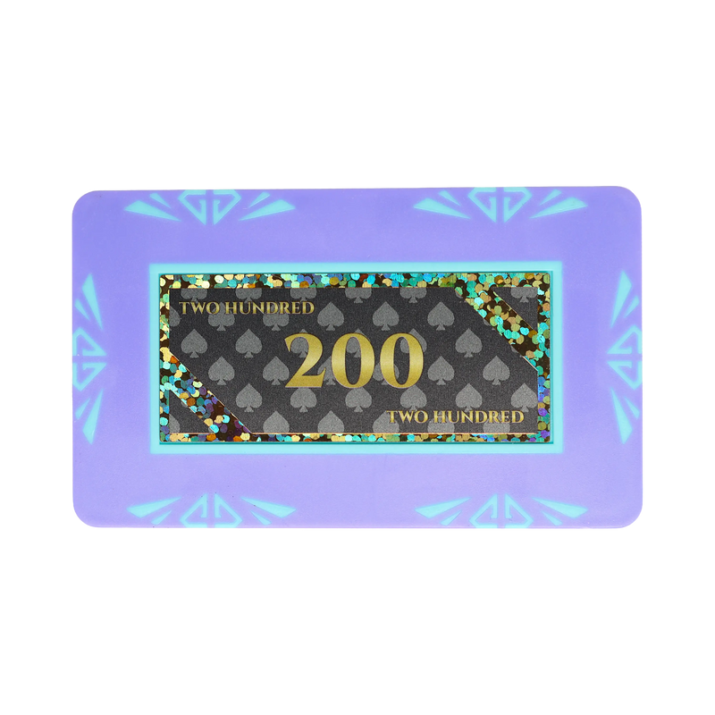 Plaque Poker Diamond 200