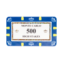 Poker Plaque Monte Carlo 500