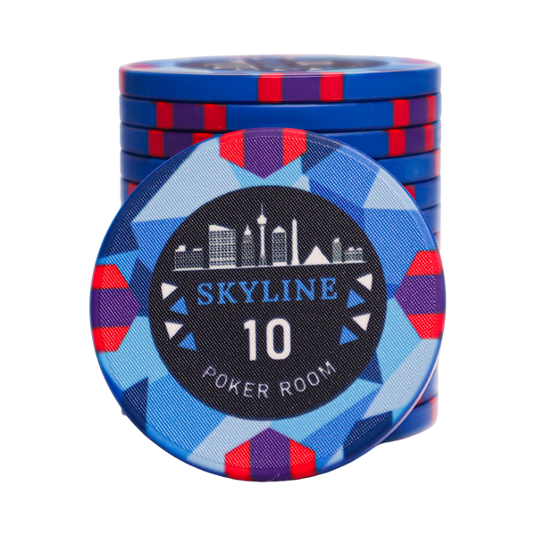 Skyline Ceramic Poker Chip 10