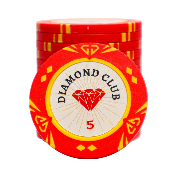 Diamond Club Poker Chip 5