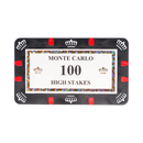 Poker Plaque Monte Carlo 100