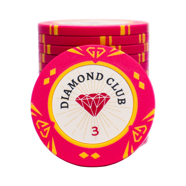Diamond Club Poker Chip 3