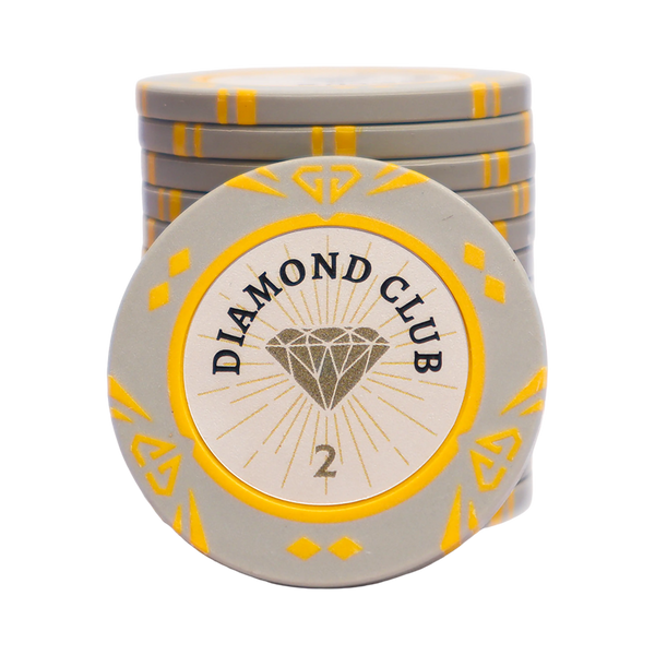 Diamond Club Poker Chip 2