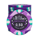 Jeton de Poker Skyline Ceramic 0.50