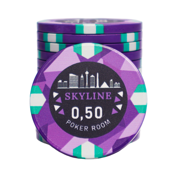 Skyline Ceramic Poker Chip 0.50