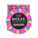 Royal 43mm Poker Chip 100.000
