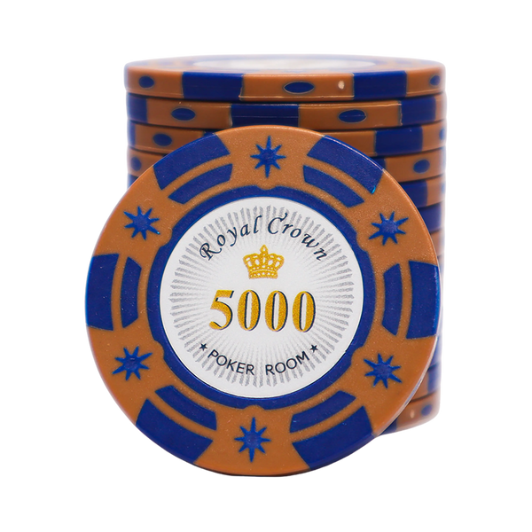 Royal Crown Poker Chip 5000