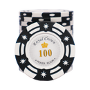 Royal Crown Poker Chip 100