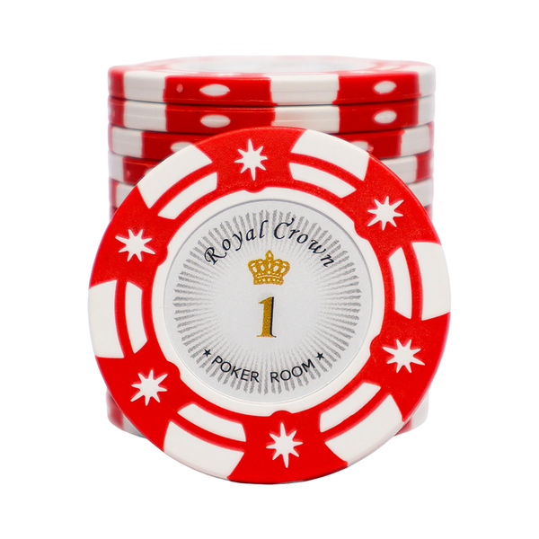 Royal Crown Poker Chip 1
