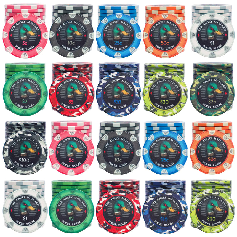 Poker Chips Angry Mallard Cash Game 500