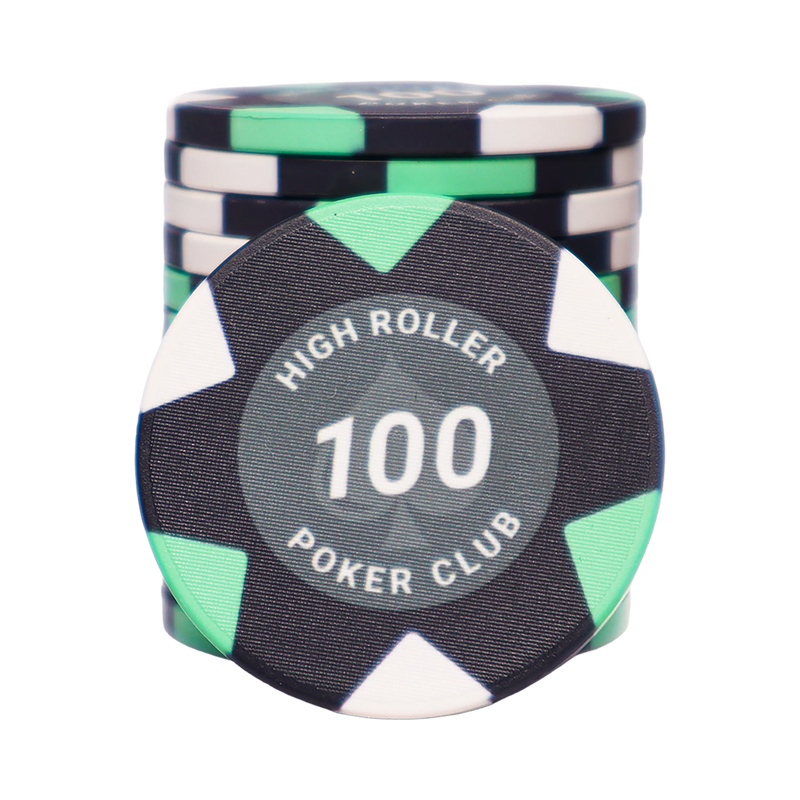 Jeton de Poker High Roller 100