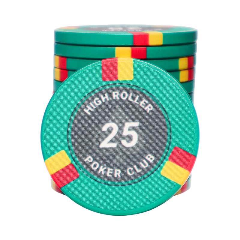 Jeton de Poker High Roller 25